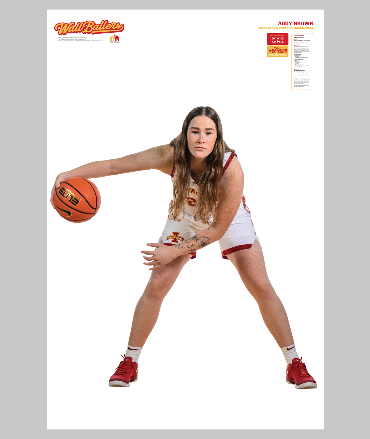 Addy Brown - Iowa State Womens Basketball WallBaller